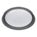 Nowoczesny plafon sufitowy LED Activejet FOCUS Szary ściemnialny ze zdalnym sterowaniem na pilota - 2616199