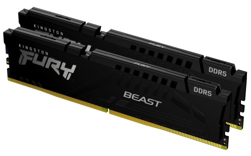 KINGSTON DDR5 128GB 5600MT/s CL40 DIMM KITx2 FURY Beast Black - 2593868