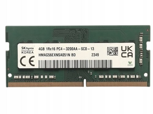 Pamięć RAM 4GB Hynix SO-DIMM DDR4 3200MHz PC4-3200A - 2608746