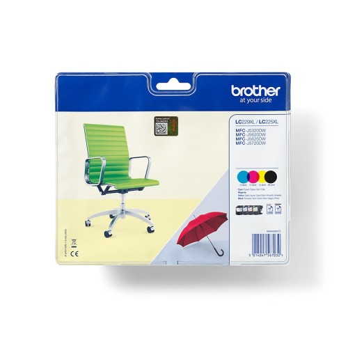 Brother tusz LC-229XL LC229XL i kolorowy (LC229XLVALBP) - 2594072
