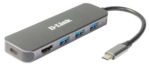 5-IN-1 USB-C HUB W HDMI/1XHDMI 3XUSB3.0 1XUSB-C PORT - 2554159