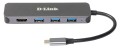 5-IN-1 USB-C HUB W HDMI/1XHDMI 3XUSB3.0 1XUSB-C PORT - 2554160