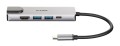 Adapter D-Link DUB-M520 - Przewodowy - Thunderbolt 3 - 60 W - 10,100,1000 Mbit/s - IEEE 802.3 - IEEE 802.3ab - IEEE 802.3az - IEEE 802.3u - IEEE 802.3x - Aluminium - 2554170