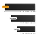 Glorious Gaming GLO-KB-ACC-WR-CLTH-100-BLK części do urządzeń wejściowych Keyboard palm rest - 2594401
