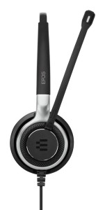 EPOS IMPACT SC 635 USB Zestaw słuchawkowy Przewodowa Opaska na głowę Połączenia/muzyka USB Typu-A Czarny, Srebrny