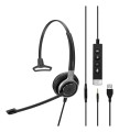 EPOS IMPACT SC 635 USB Zestaw słuchawkowy Przewodowa Opaska na głowę Połączenia/muzyka USB Typu-A Czarny, Srebrny - 2594752
