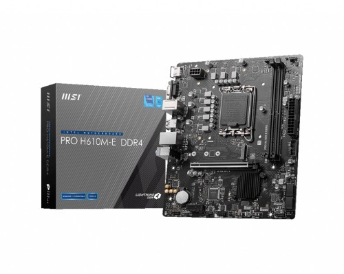 Płyta główna MSI PRO H610M-E DDR4 (WYPRZEDAŻ) - 2616924