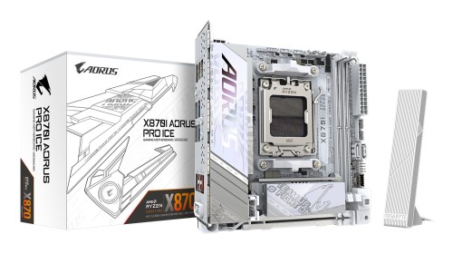 Płyta główna Gigabyte X870I AORUS PRO ICE (WYPRZEDAŻ) - 2609189