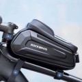 Sakwa rowerowa Rockbros B68-1 na ramę pancerna z kieszonką na telefon 1.7l - czarna - 2618370
