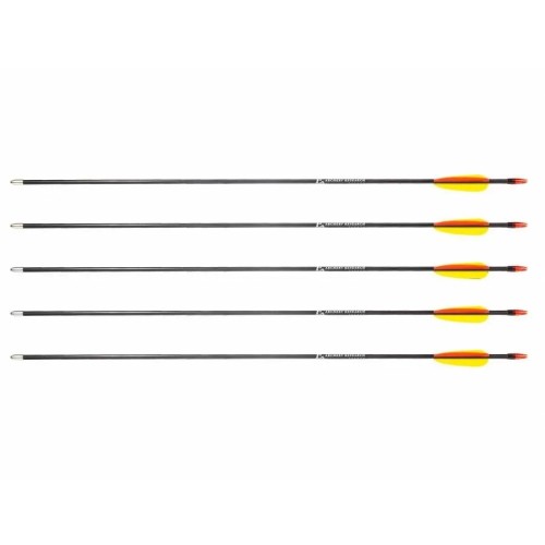 Strzały z włókna szklanego 28" Poe Lang - zestaw 5 sztuk (D-055-B3) - 2618387