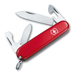 Scyzoryk Victorinox Recruit, 10 f, 84mm, czerwony