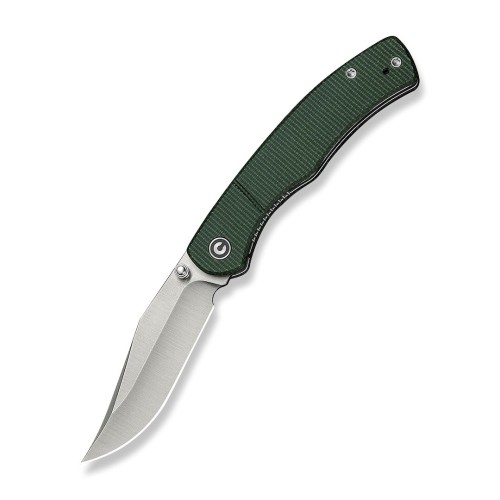 Nóż CIVIVI Clingman z ostrzem Nitro-V i zieloną micartą - 2618412
