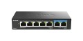 D-Link DMS-107/E łącza sieciowe Nie zarządzany Gigabit Ethernet (10/100/1000) Czarny - 2596911
