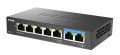 D-Link DMS-107/E łącza sieciowe Nie zarządzany Gigabit Ethernet (10/100/1000) Czarny - 2596906