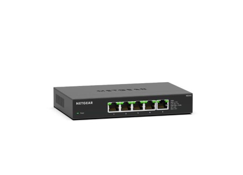 NETGEAR MS305-100EUS łącza sieciowe Nie zarządzany 2.5G Ethernet (100/1000/2500) Czarny - 2609633