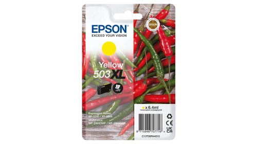 Epson 503XL nabój z tuszem 1 szt. Oryginalny Wysoka (XL) wydajność Żółty - 2598409