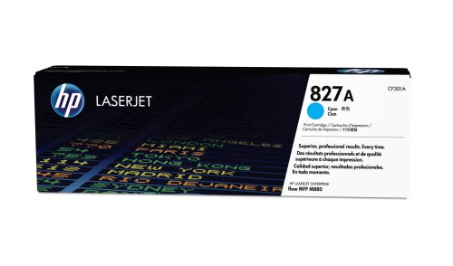 HP 827A oryginalny wkład z błękitnym tonerem LaserJet - 2599250