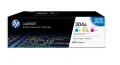 HP 304A zestaw 3 oryginalnych wkładów z tonerem LaserJet: błękitny/purpurowy/żółty - 2599922