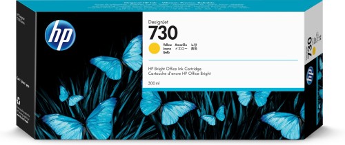 HP Wkład z atramentem żółtym DesignJet 730 o pojemności 300 ml - 2599915