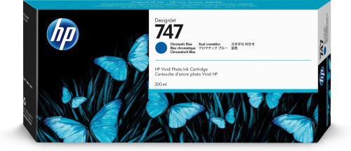 Atrament HP nr 747 HP747 HP 747 Chromatyczny niebieski (P2V85A) - 2600362