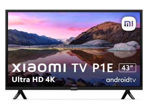 Xiaomi TV P1E 43" 109,2 cm (43") 4K Ultra HD Smart TV Wi-Fi Czarny - 2610644