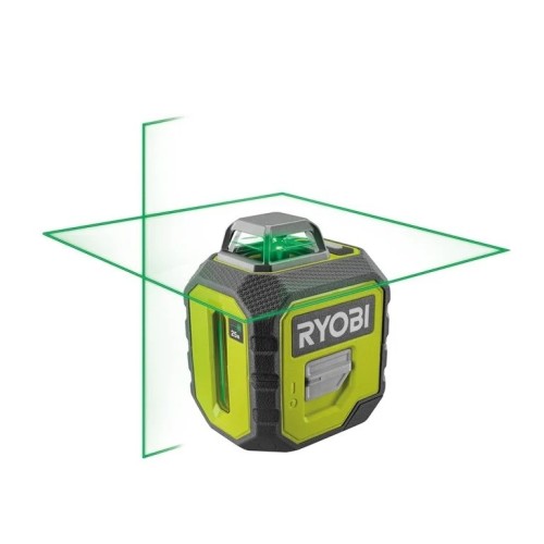 Laser krzyżowy płaszczyznowy Ryobi (zielony) - 2619335