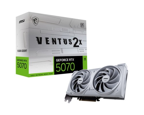 Karta graficzna MSI RTX 5070 12G VENTUS 2X OC WHITE - 2601639