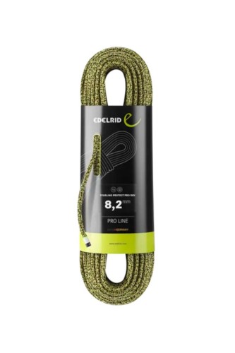Lina starling protect pro dry 8,2mm 60m-yellow-night EDELRID - 2601892