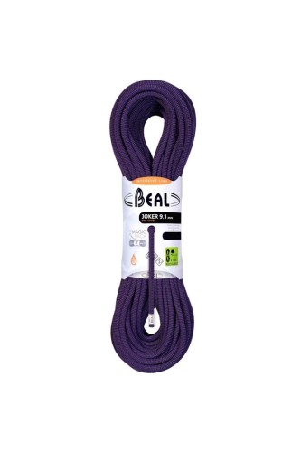 Lina dynamiczna joker unicore 9,1mm 60m dry-purple BEAL - 2601907