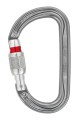 Petzl Am’D Zapięcie z blokadą W kształcie litery D Aluminium Szary 1 szt. - 2601916