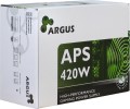 Zasilacz Inter-Tech Argus APS - 420 W - 115 - 230 V - 47 - 63 Hz - +12V1,+12V2,+3,3V,+5V,+5Vsb,-12V - Aktywny - 103 W - 2602037