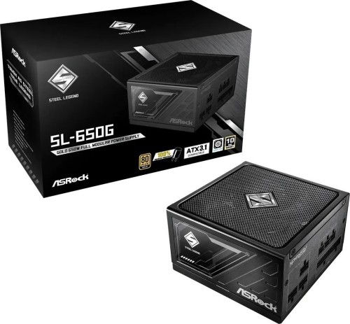 Zasilacz ASRock STEEL LEGEND 650W 80 Plus Gold - 2611110