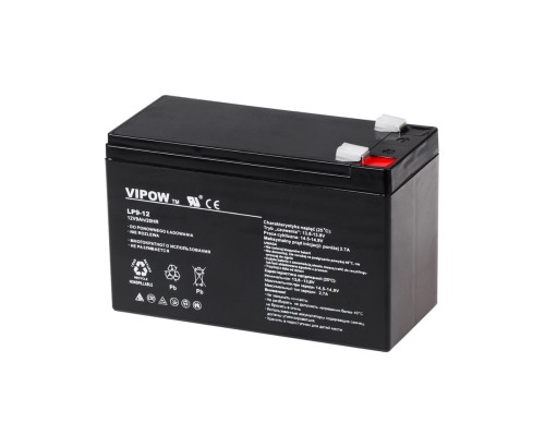 Akumulator żelowy VIPOW 12V 9Ah - 2602265