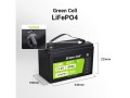GREEN CELL AKUMULATOR LIFEPO4 CUBE 100AH 12V/12.8V 1280WH LFPGC12V100AH - 2611241