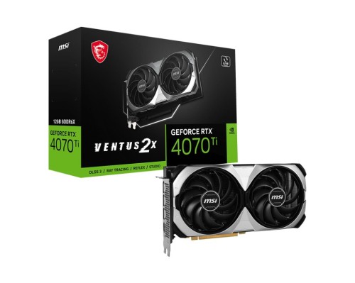 Karta graficzna MSI GeForce RTX 4070 Ti VENTUS 2X 12GB (WYPRZEDAŻ) - 2557943