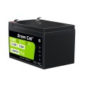 GREEN CELL AKUMULATOR LIFEPO4 CUBE 12AH 12V/12.8V 153.6WH LFPGC12V12AH - 2611206