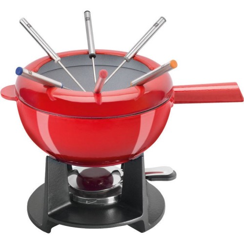 Zwilling - Zestaw do fondue 20 cm, Czerwony - 2620032