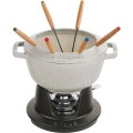 Zestaw do fondue Staub - 20 cm, Biała trufla - 2620033