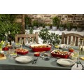 Zestaw 3 prostokątnych półmisków ceramicznych STAUB 40508-171-0 - czerwony - 2620147