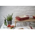 Zestaw 3 prostokątnych półmisków ceramicznych STAUB 40508-171-0 - czerwony - 2620151