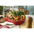 Zestaw 3 prostokątnych półmisków ceramicznych STAUB 40508-171-0 - czerwony - 2620150
