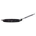 Okrągła patelnia żeliwna grillowa STAUB 40509-426-0 - czarna 27 cm - 2620253