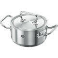 ZWILLING GARNEK TWIN CLASSIC 16CM 1,5L Z POKRYWKĄ NISKI - 2620265