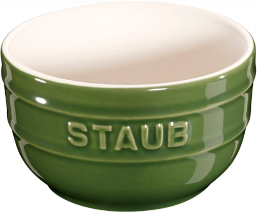 Mini Ramekin okrągły STAUB 2 szt. 40511-135-0 - zielony 200 ml - 2620276