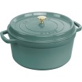 Garnek żeliwny okrągły Staub - 6.7 ltr, Eukaliptusowy - 2620281