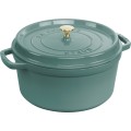 Garnek żeliwny okrągły Staub - 6.7 ltr, Eukaliptusowy - 2620280