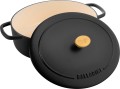 Garnek żeliwny owalny BALLARINI BELLAMONTE 75003-546-0 - 5,5 ltr czarny - 2620317