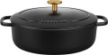 Garnek żeliwny owalny BALLARINI BELLAMONTE 75003-546-0 - 5,5 ltr czarny - 2620315