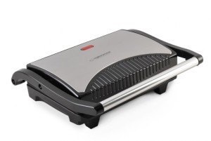 Grill elektryczny stołowy Esperanza Taleggio EKG006 (stołowy-zamknięty; 750W; kolor inox) (WYPRZEDAŻ)