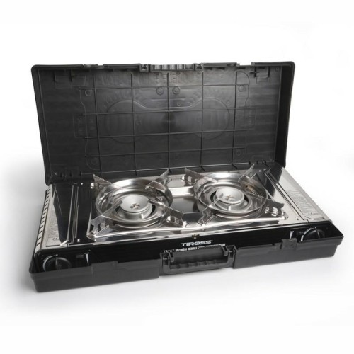 Dwupalnikowa kuchenka gazowa Tiross TS-267 - 2620463